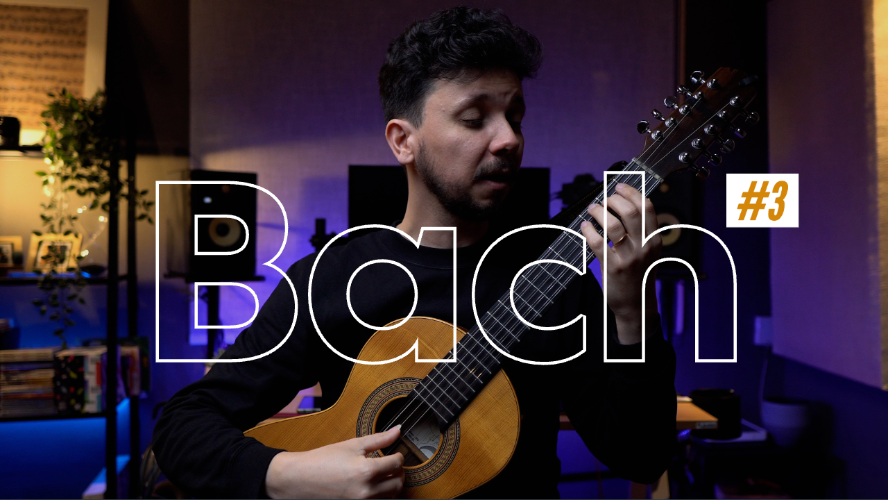 Bach 3 - fundamentos da mão esquerda