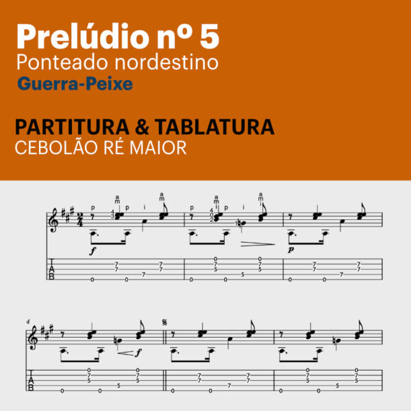 Preludio 5 ponteado nordestino viola caipira